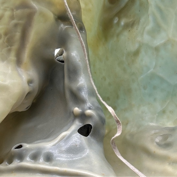 Vtg Green T-Rex Jurassic Dinosaur Halloween Mask Prehistoric Costume Cosplay - Picture 10 of 10